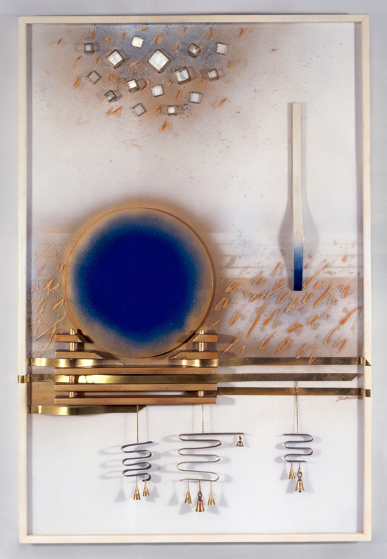 Wall Mounted Sculpture: Etheric Resonance, Wall-Relief, Fine Art by Sor�, image copyright 2013 Susana Sori